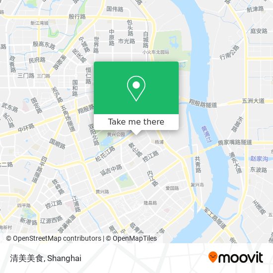 清美美食 map