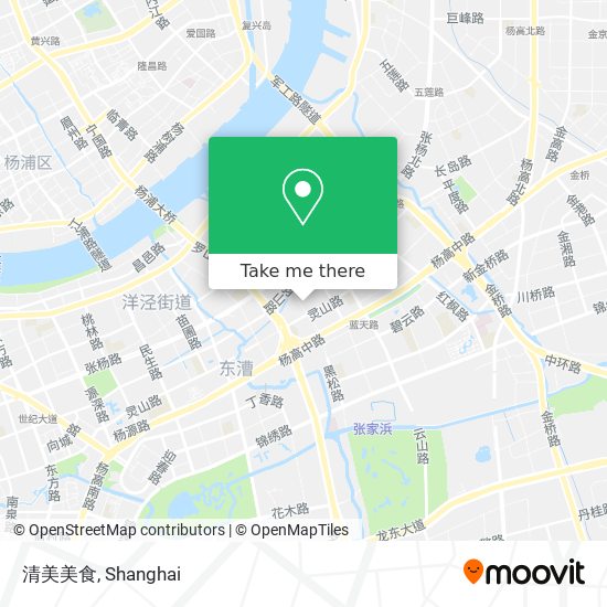 清美美食 map