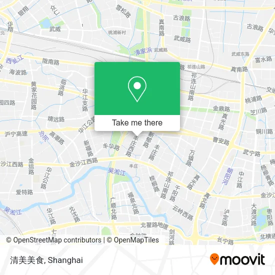 清美美食 map