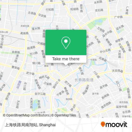 上海铁路局南翔站 map