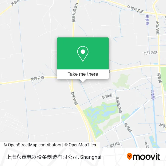 上海永茂电器设备制造有限公司 map
