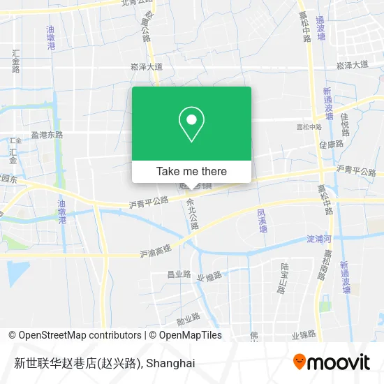 新世联华赵巷店(赵兴路) map