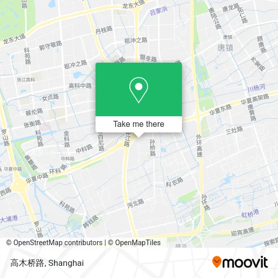 高木桥路 map