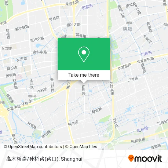 高木桥路/孙桥路(路口) map