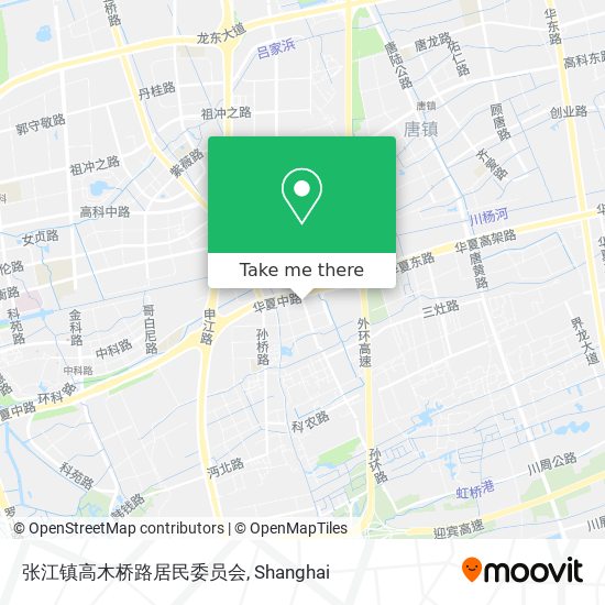 张江镇高木桥路居民委员会 map