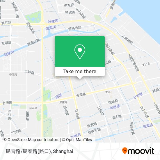 民雷路/民春路(路口) map