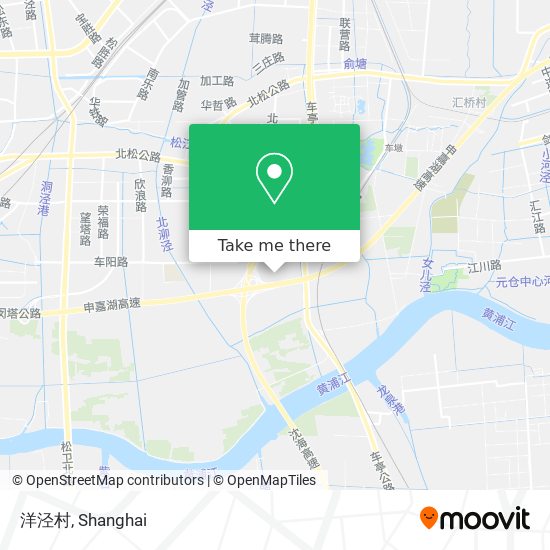 洋泾村 map