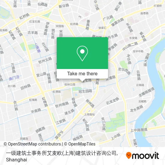 一级建筑士事务所艾麦欧(上海)建筑设计咨询公司 map