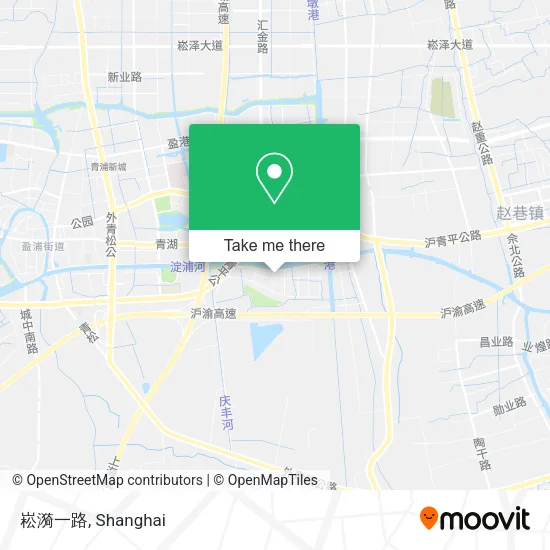 崧漪一路 map