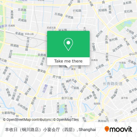 丰收日（铜川路店）小宴会厅（四层） map