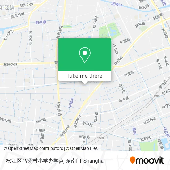 松江区马汤村小学办学点-东南门 map