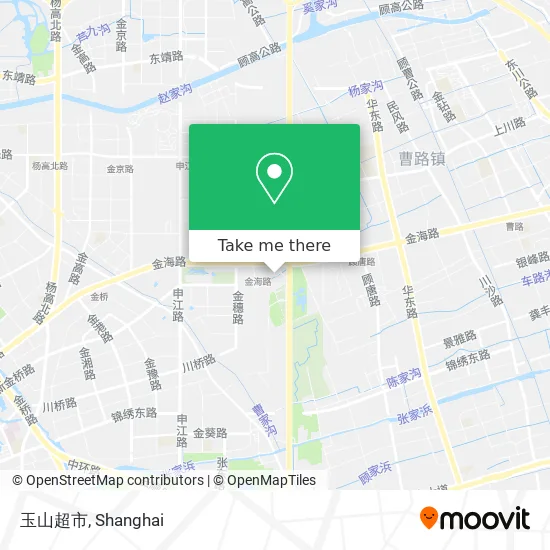 玉山超市 map