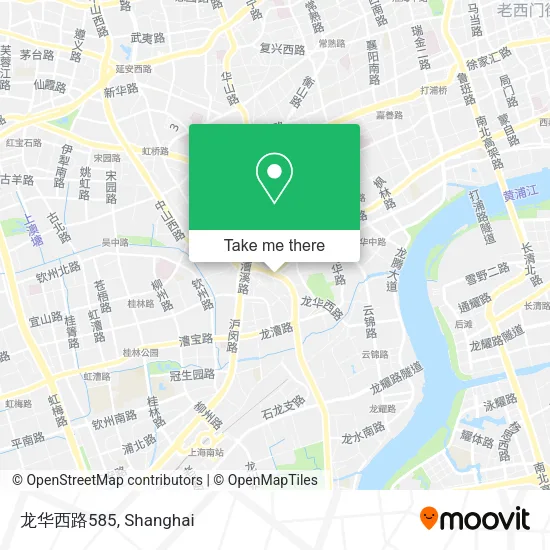龙华西路585 map