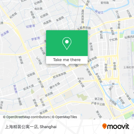 上海精装公寓一店 map