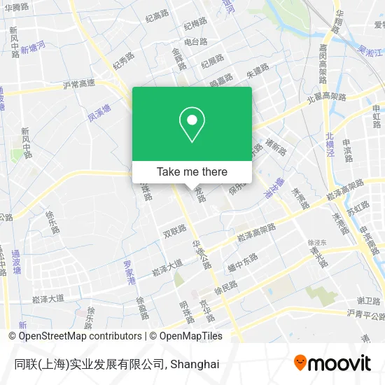 同联(上海)实业发展有限公司 map