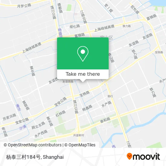 杨泰三村184号 map