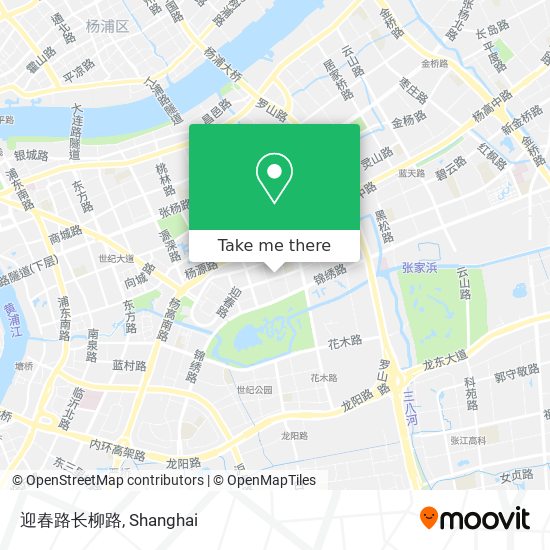 迎春路长柳路 map