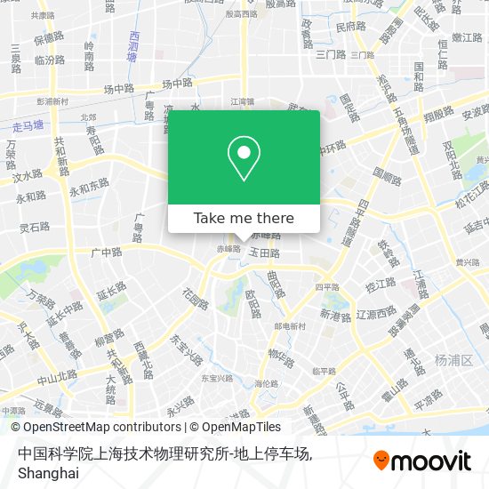中国科学院上海技术物理研究所-地上停车场 map