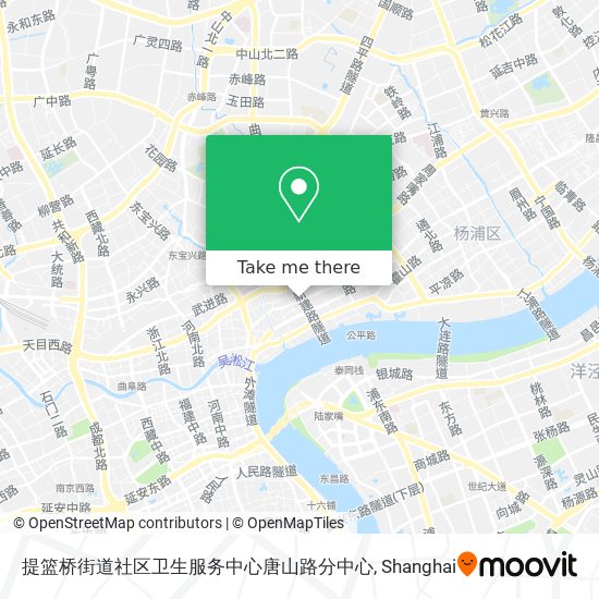 提篮桥街道社区卫生服务中心唐山路分中心 map