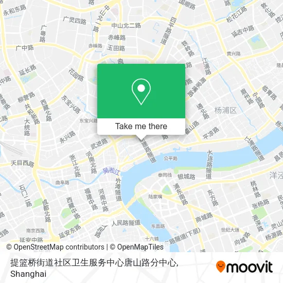 提篮桥街道社区卫生服务中心唐山路分中心 map