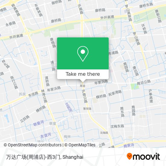 万达广场(周浦店)-西3门 map