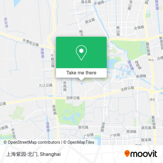 上海紫园-北门 map