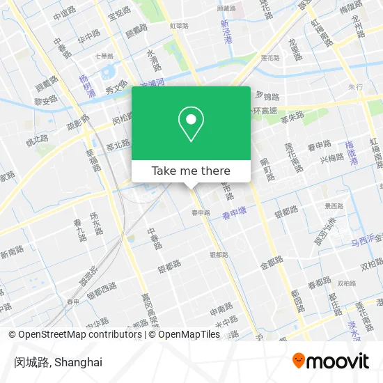 闵城路 map