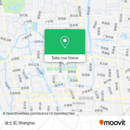 迪士尼 map