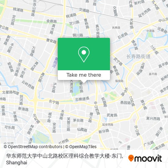 华东师范大学中山北路校区理科综合教学大楼-东门 map