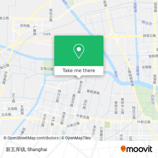 新五厍镇 map