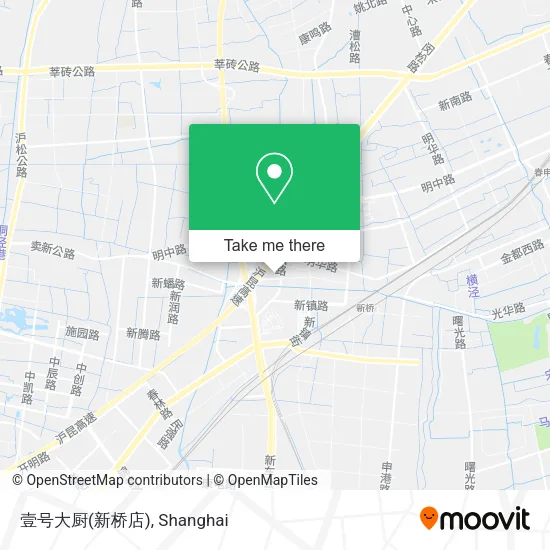 壹号大厨(新桥店) map