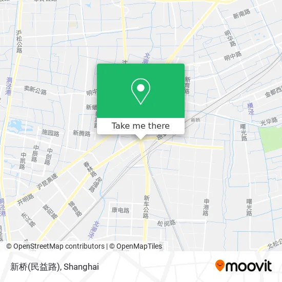 新桥(民益路) map