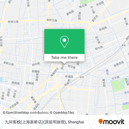 九间客栈(上海新桥店)(原延明旅馆) map