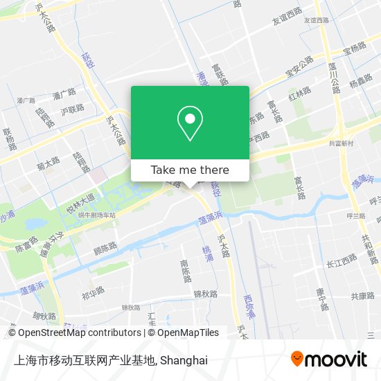 上海市移动互联网产业基地 map