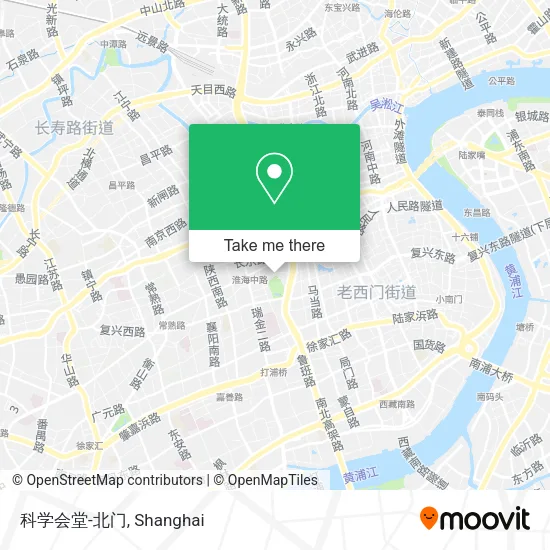 科学会堂-北门 map