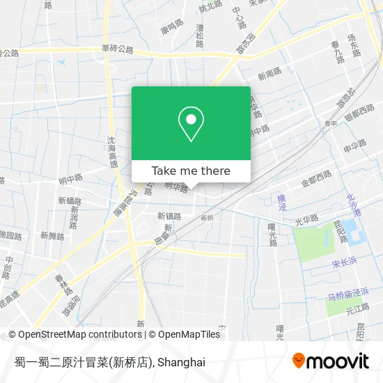 蜀一蜀二原汁冒菜(新桥店) map