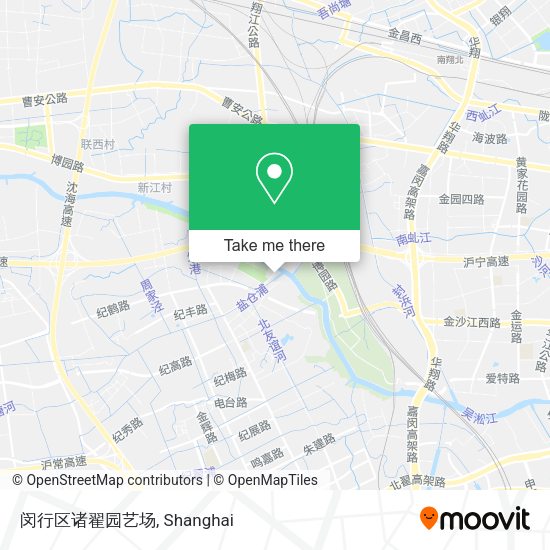闵行区诸翟园艺场 map