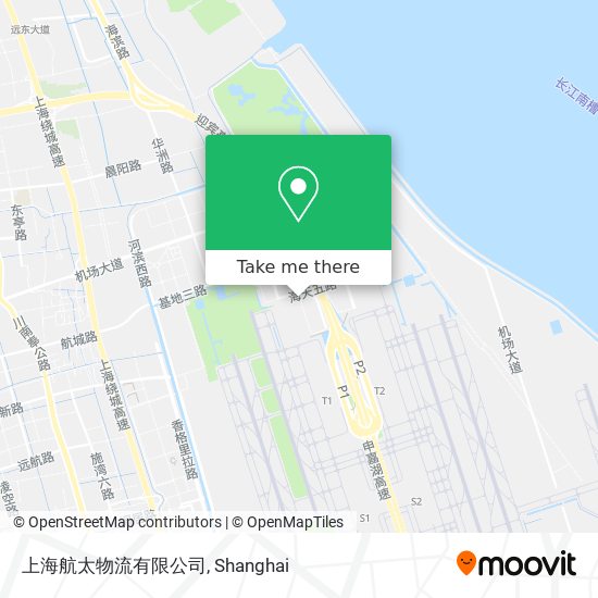 上海航太物流有限公司 map