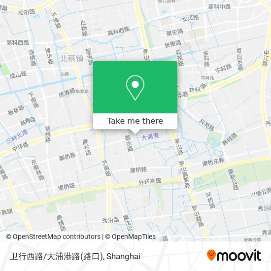 卫行西路/大浦港路(路口) map