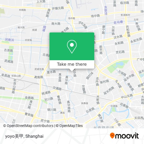 yoyo美甲 map