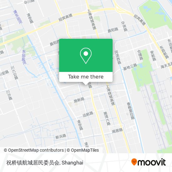 祝桥镇航城居民委员会 map