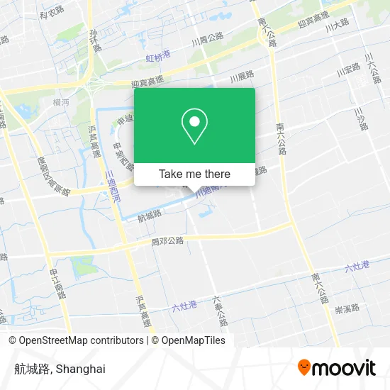 航城路 map