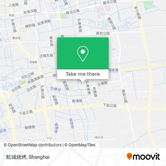 航城烧烤 map