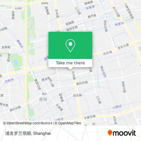 浦发罗兰翡丽 map