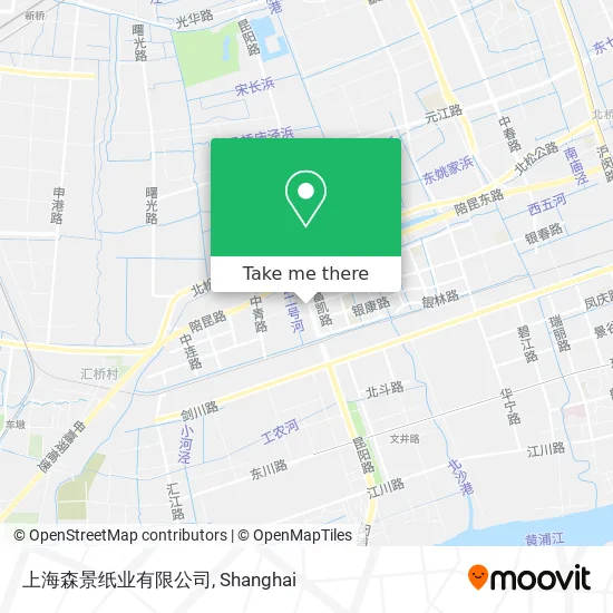 上海森景纸业有限公司 map