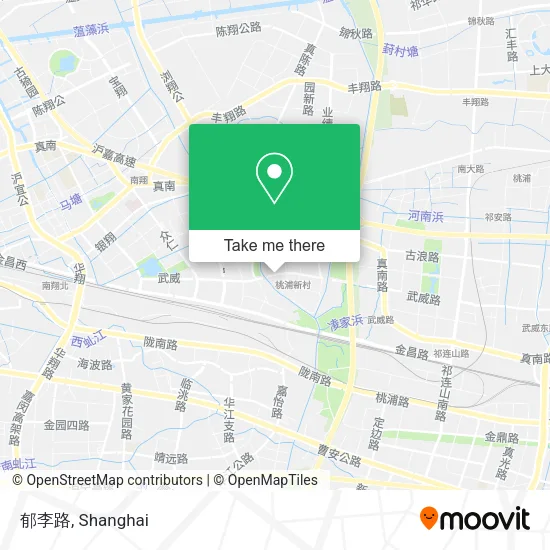 郁李路 map