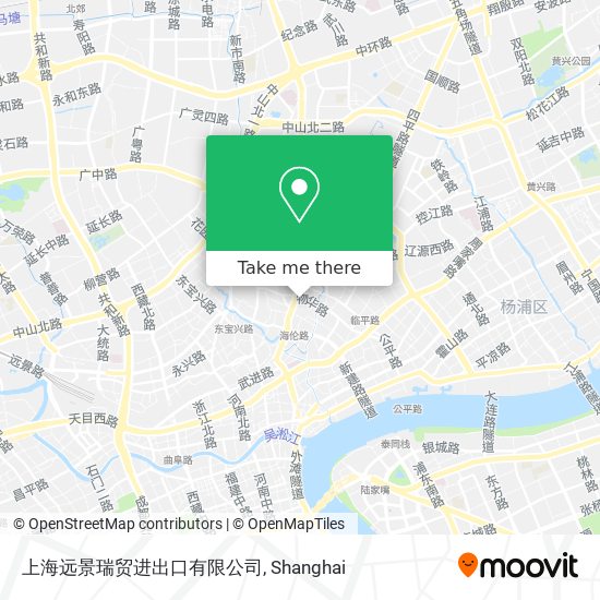 上海远景瑞贸进出口有限公司 map