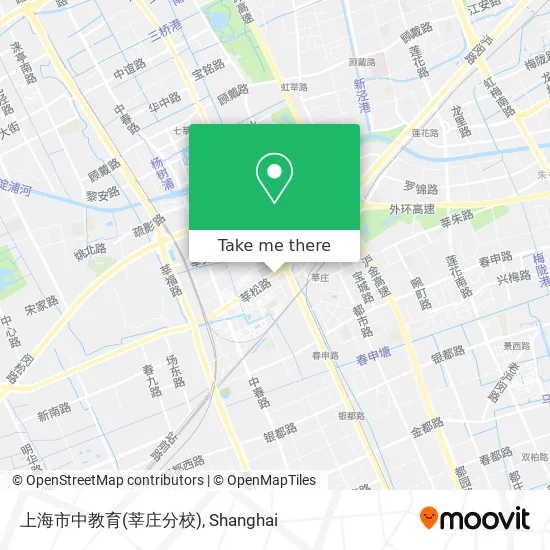 上海市中教育(莘庄分校) map