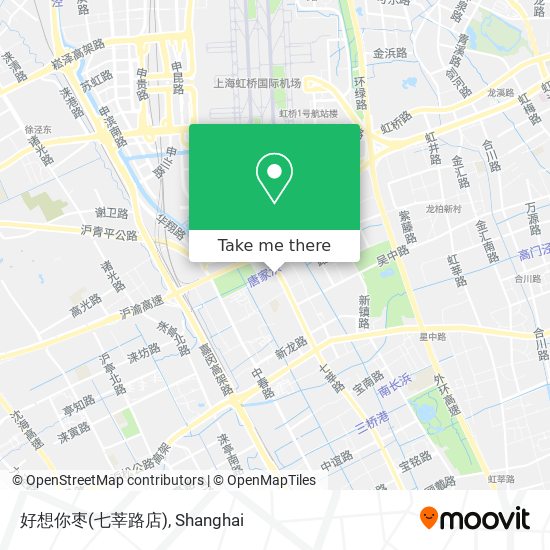 好想你枣(七莘路店) map