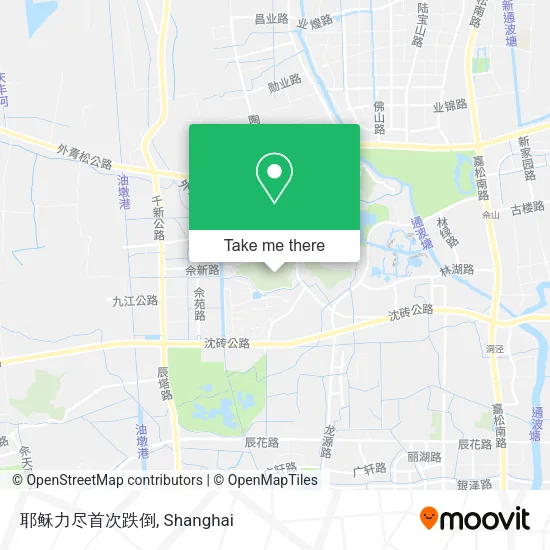 耶稣力尽首次跌倒 map